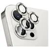 Camera Lens 3-σε-1 Tempered Glass for iPhone 12 Pro / 12 Pro Max Silver