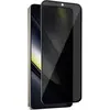 Full Glue Privacy Tempered Glass 5D for Xiaomi Redmi Note 15 Pro black frame