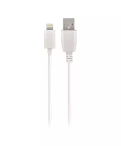 Maxlife cable USB - Lightning 3.0m 2A White Fast Charge