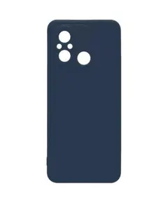 Matt TPU case protect lens for Xiaomi Redmi 12c dark blue