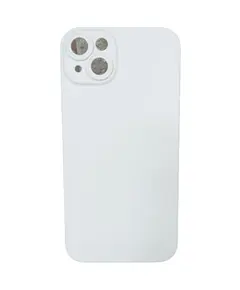 Matt TPU case protect lens for iPhone 14 Pro White