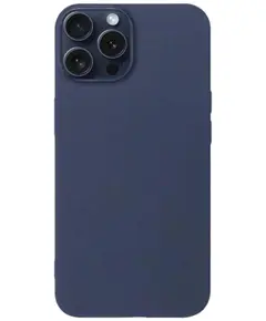 Matt TPU case protect lens for iPhone 15 Pro Dark Blue