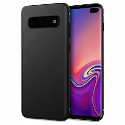Matt TPU case for Samsung Galaxy S10 Plus black