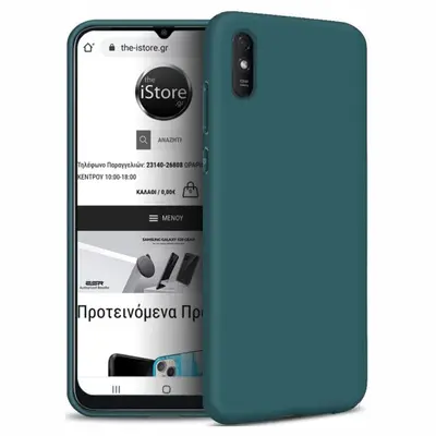 Matt TPU case for Xiaomi Redmi 9A/ 9AT/ 9i green forest