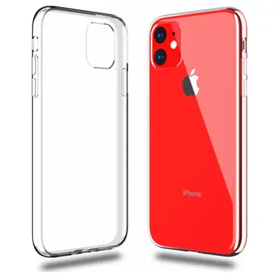 Slim case TPU 1mm for iPhone 12 Διάφανο