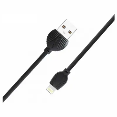 Awei CL-63 Regular USB to Lightning Cable Μαύρο 1m