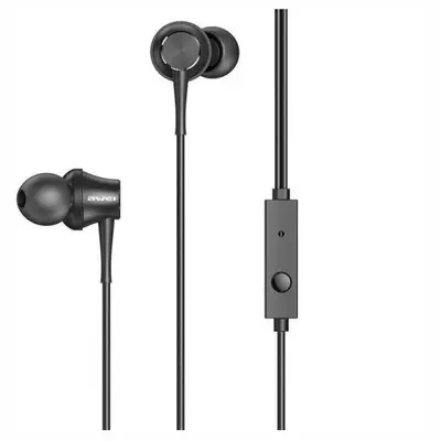 Awei PC-1 In-ear Handsfree με Βύσμα 3.5mm Μαύρο