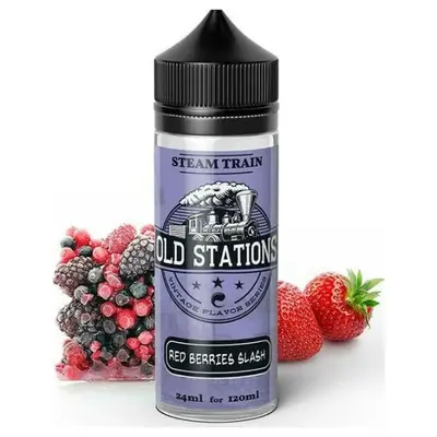 Steam Train Old Station Red Berries Slash 120ml Flavorshots