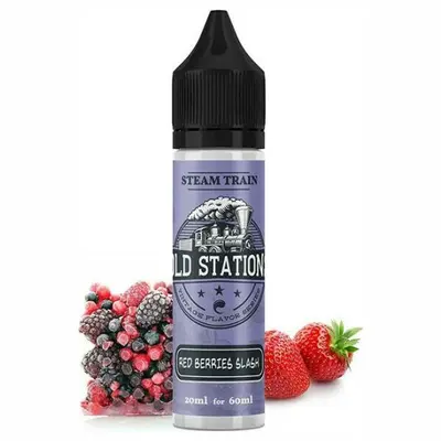 Steam Train Old Station Red Berries Slash 60ml Flavorshots