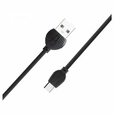 ​Awei CL-62 Regular USB 2.0 Cable USB-C male - USB-A male Μαύρο 1m