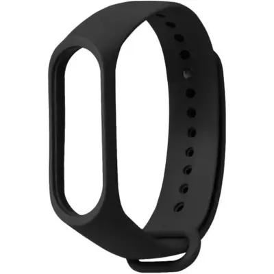 Λουράκι Σιλικόνης Black (Mi Smart Band 3/Mi Smart Band 4)