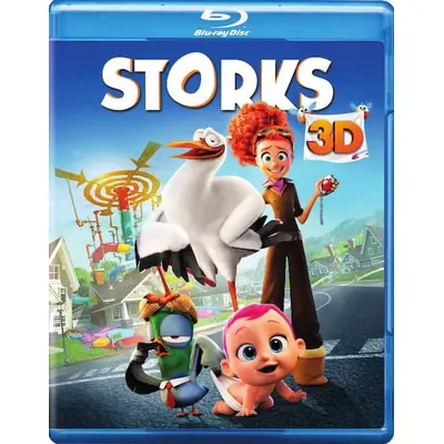 BLU-RAY Storks 3D (2016) - Μεταχειρισμένο