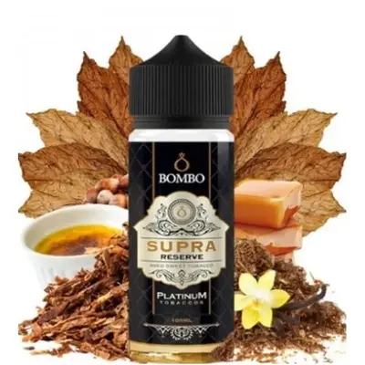 Bombo Platinum Tobaccos Supra Reserve 30/120ml Flavorshot