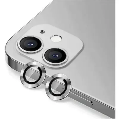 Camera Lens Protector Tempered Glass for iPhone 14 / 14 Plus Silver