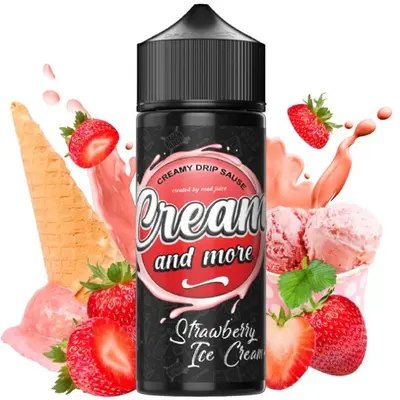 ​Mad Juice Cream And More Strawberry Ice Cream 30/120ml Flavorshots