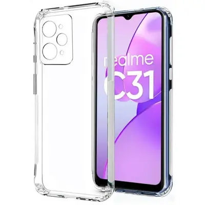 Slim case TPU 2mm protect lens for Realme C31 Διάφανο