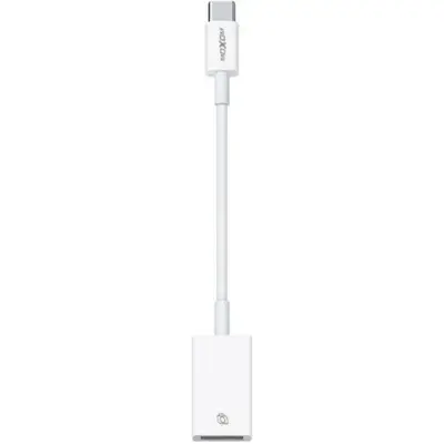 Moxom MX-AX24 Μετατροπέας USB-C male σε USB-A female Λευκό