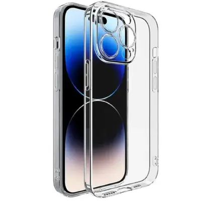 Slim case TPU 1,5 mm protect lens for iPhone 15 Pro Διάφανο