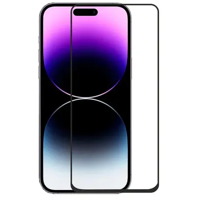 ObaStyle Tempered Glass 3D for iPhone 15 Pro black frame