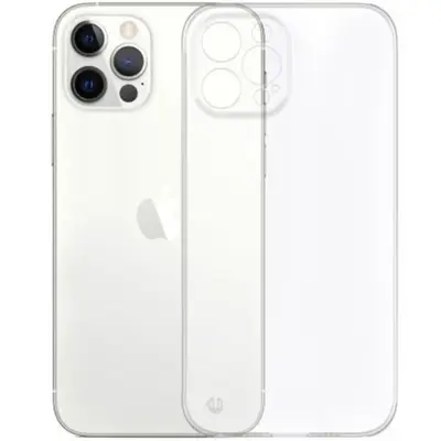 Slim case TPU 2mm protect lens for iPhone 12 / 12 Pro Διάφανο