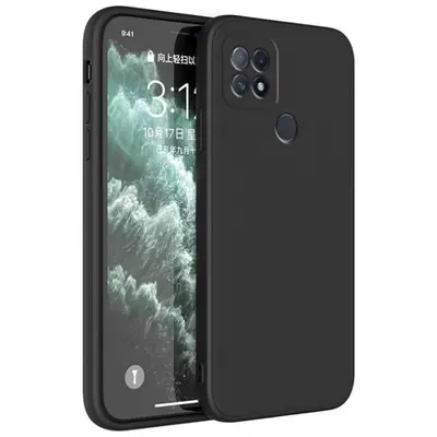 Matt TPU case protect lens for Xiaomi Redmi 9C black