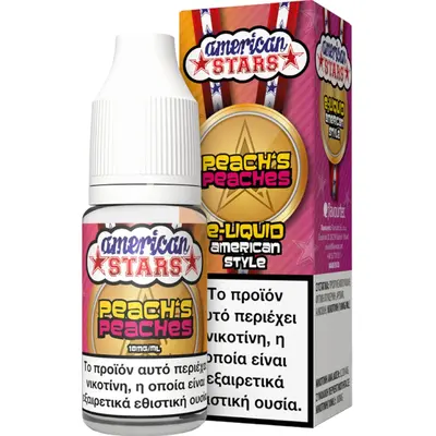 American Stars Peach's Peaches 06mg 10ml