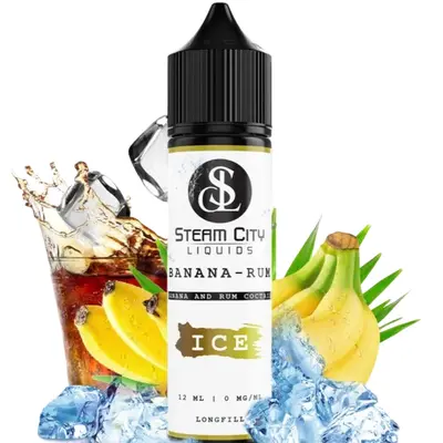 Steam City Banana Rum 12/60ml Flavorshot