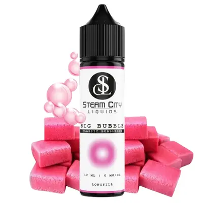 Steam City Big Bubble 12/60ml Flavorshot