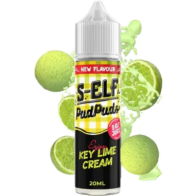 S-Elf Juice Pud Puds Keylime Cream 20ml/60ml Flavorshot