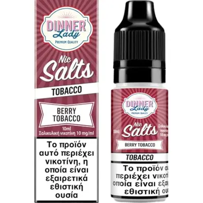 Dinner Lady Salt Berry Tobacco 10mg 10ml