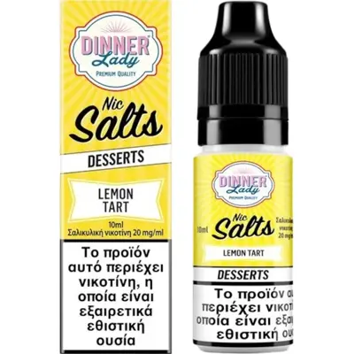 Dinner Lady Salt Lemon Tart 20mg 10ml