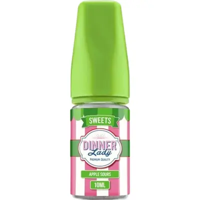 Dinner Lady Sweets Apple Sours 10/30ml Flavorshots