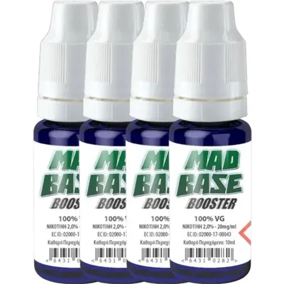 Mad Juice Base VG 20mg 4x10ml
