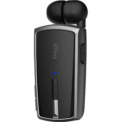 iPro RH120 In-ear Bluetooth Handsfree Μαύρο / Γκρί