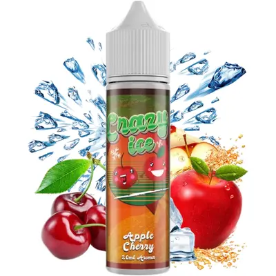 Steam City Crazy Ice Apple Cherry 20/60ml Flavorshot
