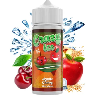 Steam City Crazy Ice Apple Cherry 24/120ml Flavorshot