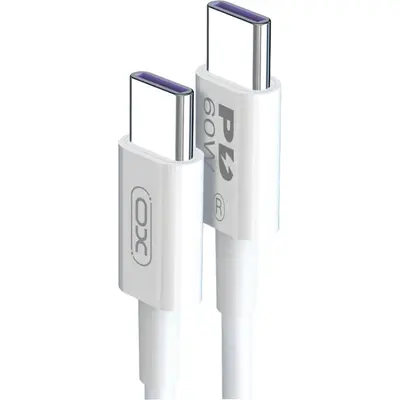 XO cable NB-Q190B PD USB-C - USB-C 2,0m 60W White