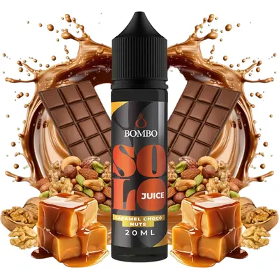 Bombo Solo Juice Caramel Choco Nuts 20ml/60ml Flavorshot