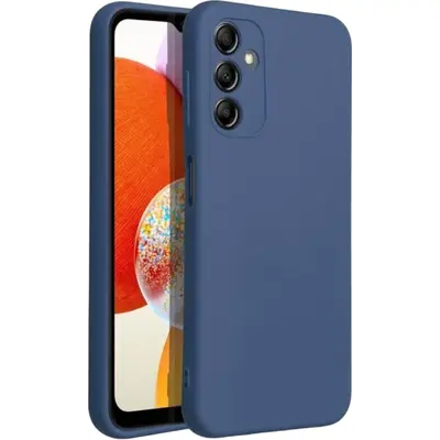 Matt TPU case protect lens for Samsung Galaxy A55 dark blue