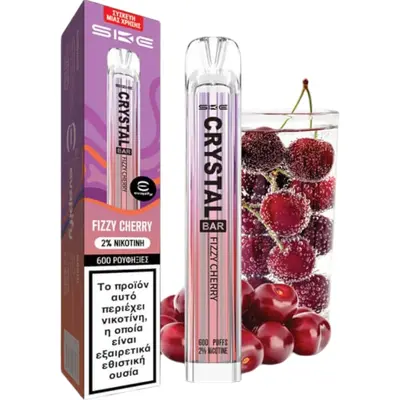 Crystal Bar Fizzy Cherry 2ml 20mg