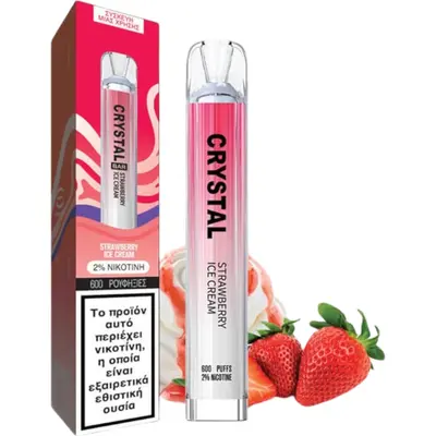 Crystal Bar Strawberry Ice Cream 2ml 20mg