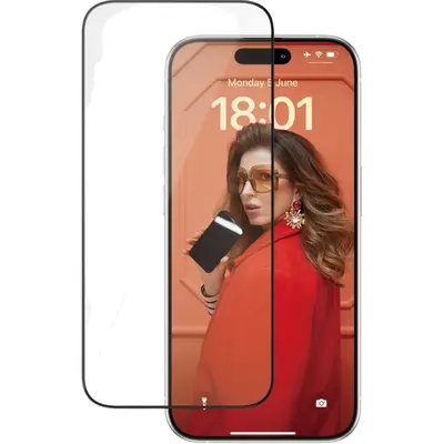 ObaStyle Tempered Glass 3D for iPhone 16 Pro Max Black Frame