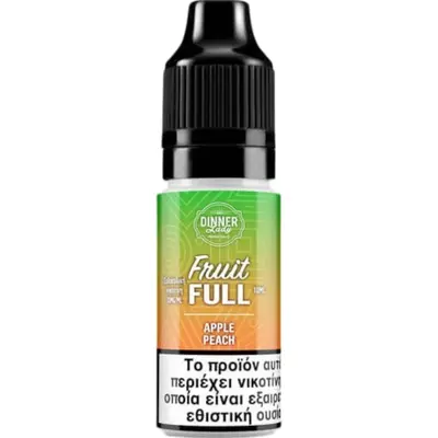 Dinner Lady Salt Fruit Full Apple Peach 20mg 10ml