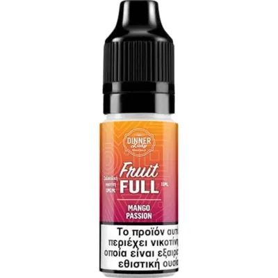 Dinner Lady Salt Fruit Full Mango Passion 10mg 10ml