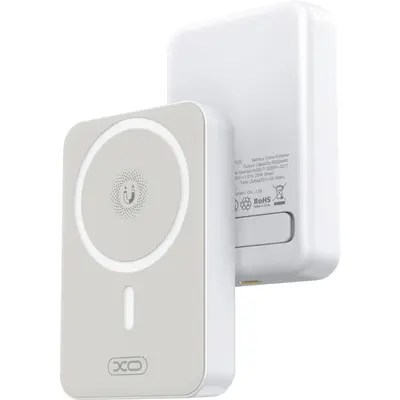 XO PR231 Power Bank MagSafe 10000mAh 20w Λευκό