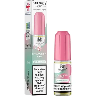 Bar Juice 5000 Salt Strawberry Kiwi 10ml 20mg