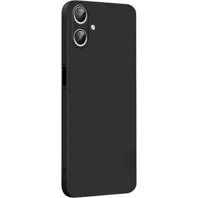Silicon case protect lens for Samsung Galaxy A06 4G Black