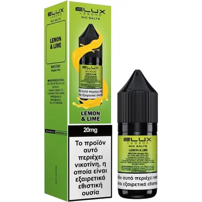 Elux Lemon Lime Salt 20mg 10ml