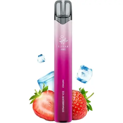 Elf Bar 1000 Disposable Pod Strawberry Ice 20mg 2ml