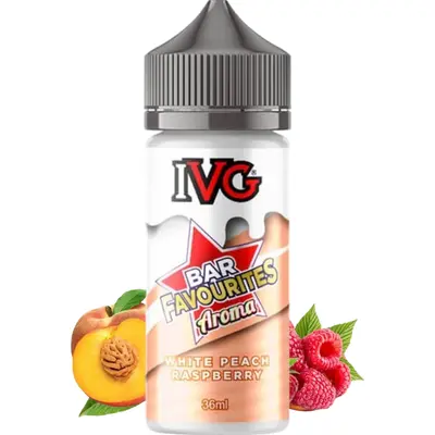 Ivg White Peach Raspberry 36ml/120ml Flavorshot